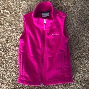 Columbia toddler fleece vest